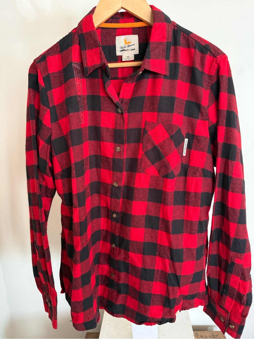 NWT Field & Stream Buffalo Plaid Flannel Shirt
